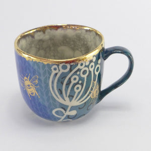 Blue stem cup B