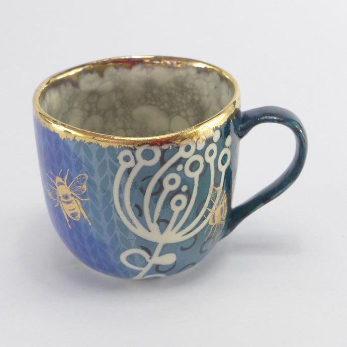 Blue stem cup B