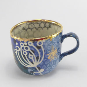 Blue stem cup A