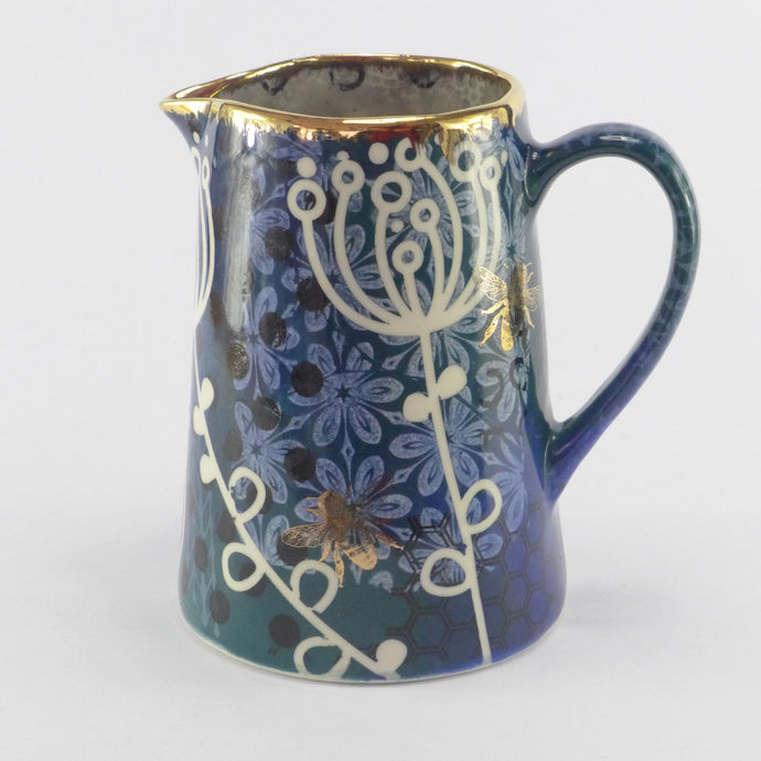 Blue stem jug B