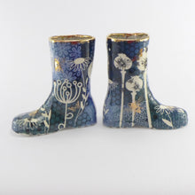 Load image into Gallery viewer, Pair of ceramic wellies