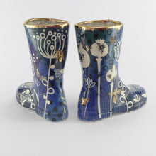 Load image into Gallery viewer, Pair of ceramic wellies