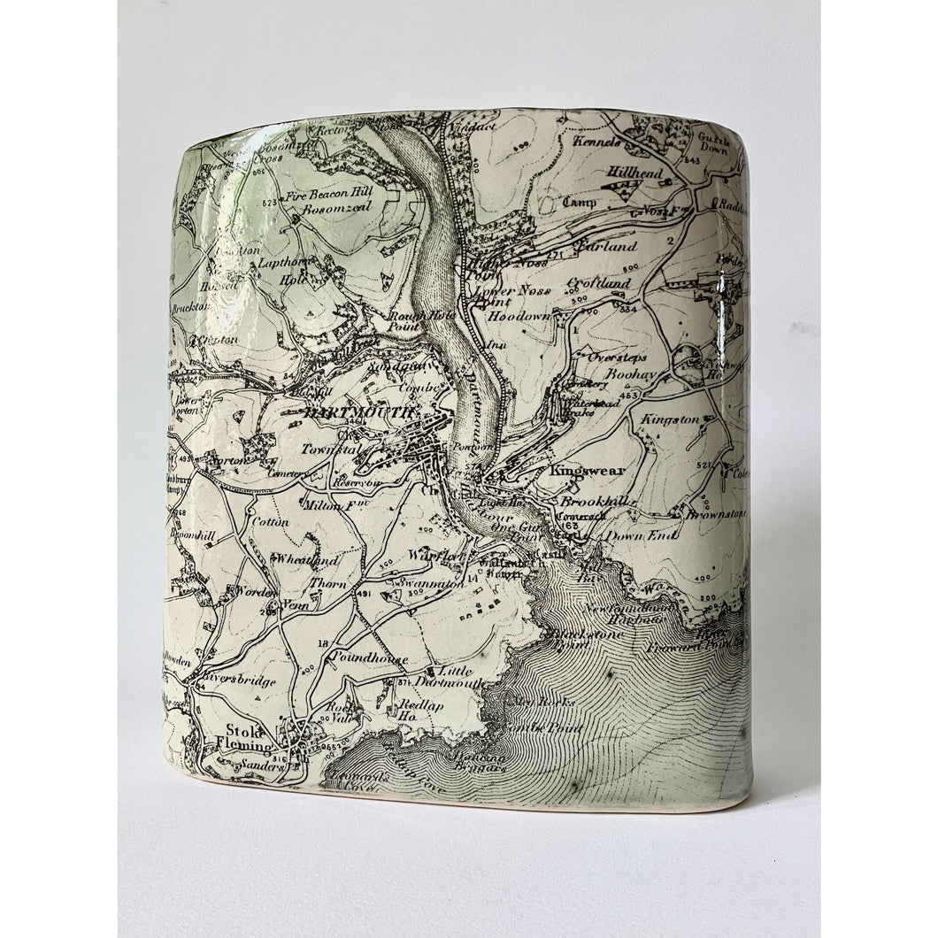 Dartmouth Map Vase