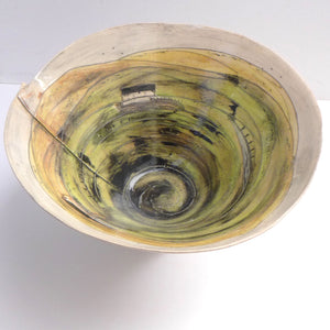 Large footed round dish houses on the moor DB20