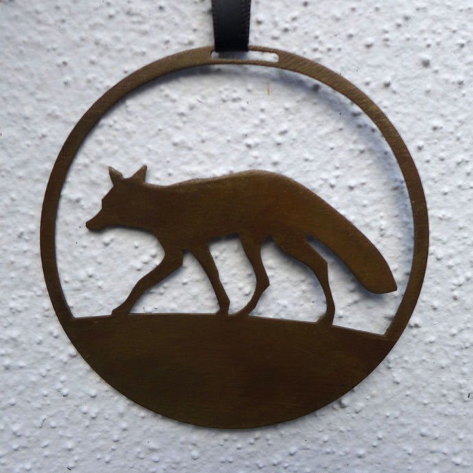 Fox hanging