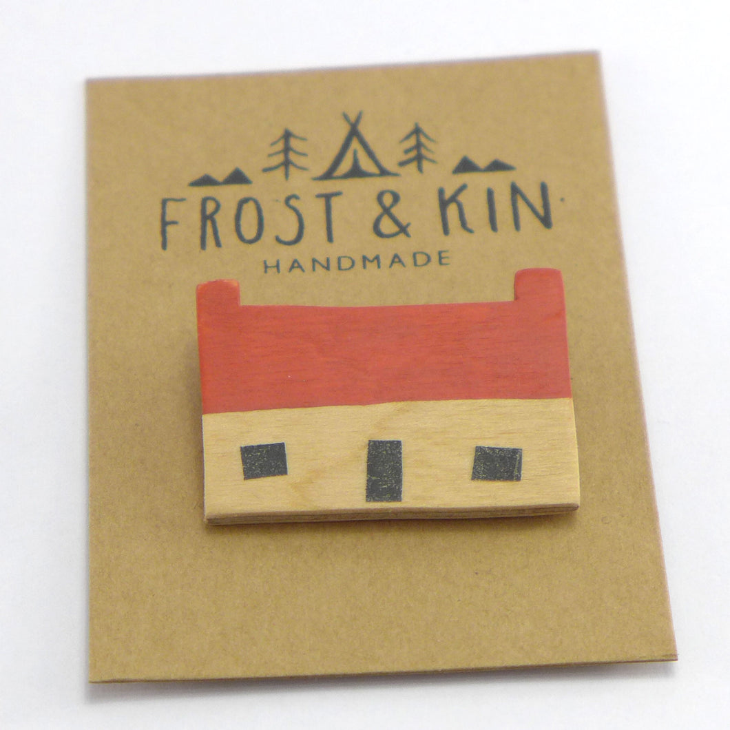 Frost and Kin natural house brooch