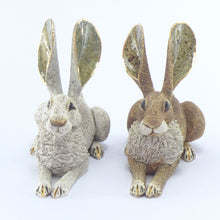 Load image into Gallery viewer, Small crouching hare white
