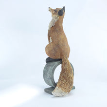 Load image into Gallery viewer, Fox on a hoop