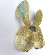 Load image into Gallery viewer, Hare head wall piece medium