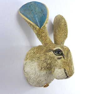 Hare head wall piece small