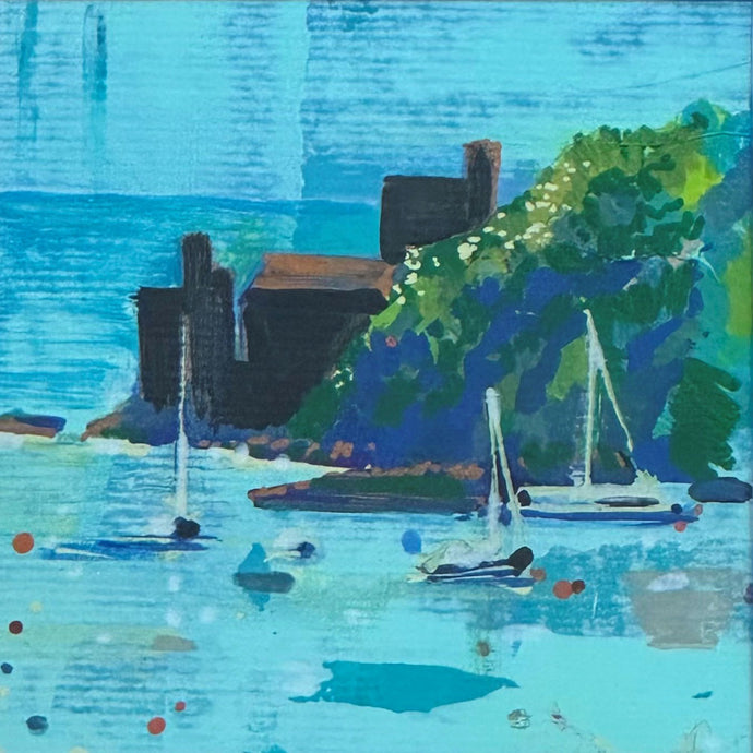 Dartmouth Castle Mini Painting
