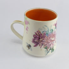 Load image into Gallery viewer, Orange budgie mug