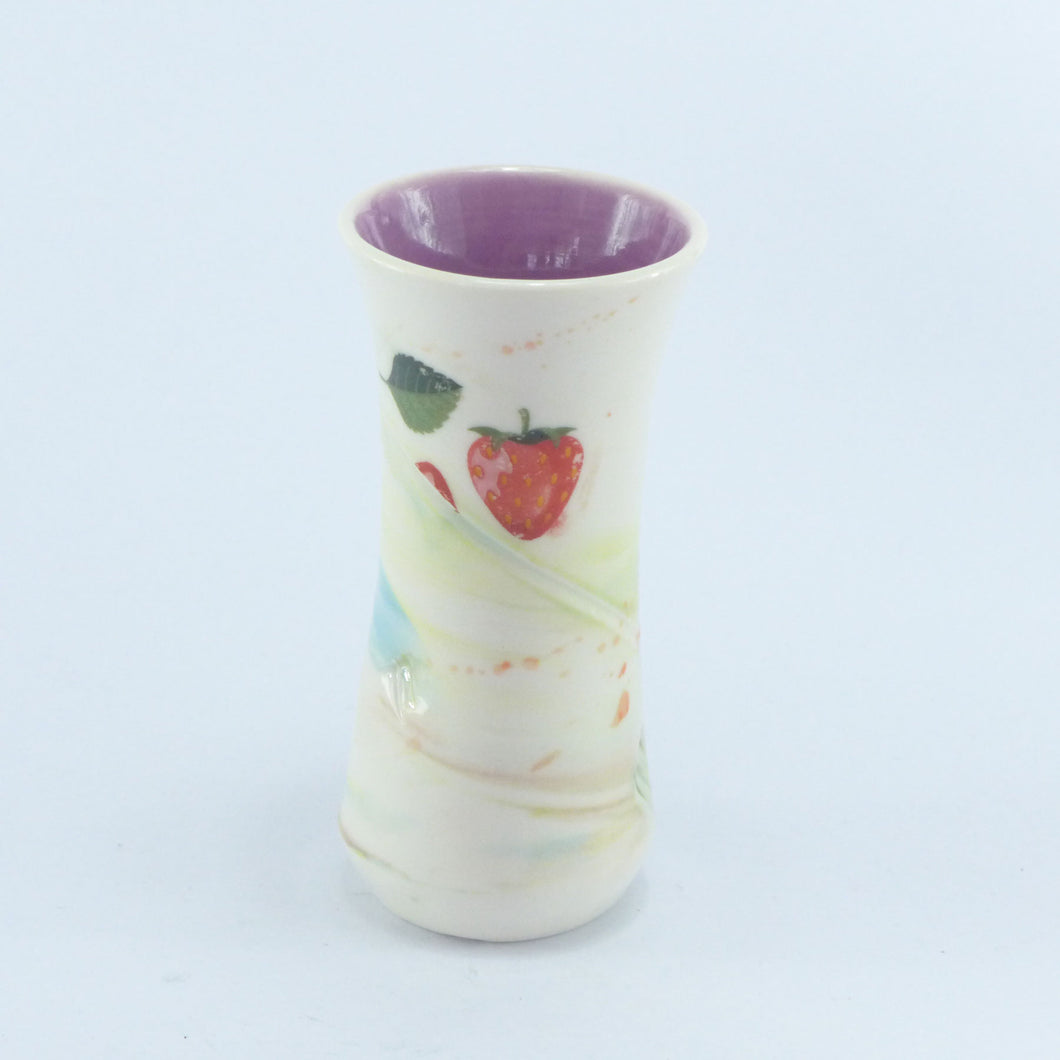 Bud vase Purple - wider top