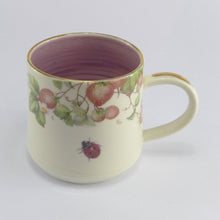 Load image into Gallery viewer, Purple budgie mug 2
