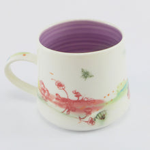 Load image into Gallery viewer, Purple short mug