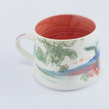Load image into Gallery viewer, Red short mug