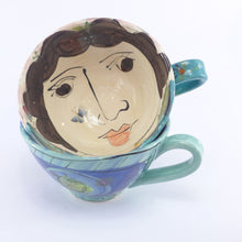 Load image into Gallery viewer, Aqua large cup