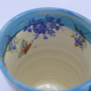 Bright blue mug