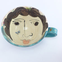 Load image into Gallery viewer, Turquoise large cup