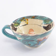 Load image into Gallery viewer, Turquoise large cup