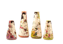 Load image into Gallery viewer, Yellow column vase KA2