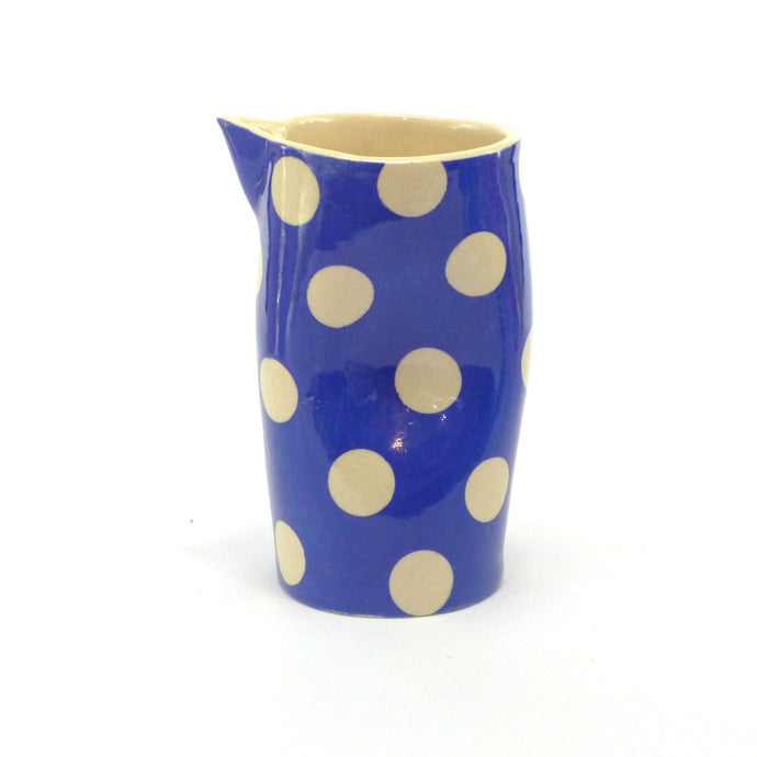 Blue pinch jug