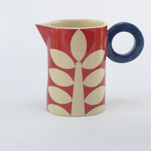 Load image into Gallery viewer, dark red stem baby jug