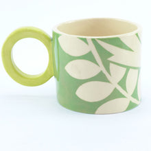 Load image into Gallery viewer, Green ava bird mug