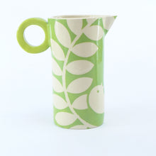 Load image into Gallery viewer, Green ava bird tall baby jug