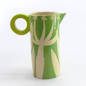 Green hedgerow tall baby jug
