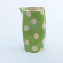 Load image into Gallery viewer, Green pinch jug