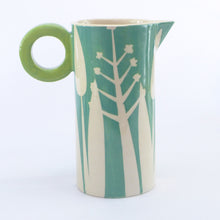 Load image into Gallery viewer, Jade green hedgerow tall baby jug