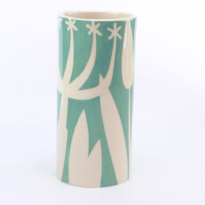 Jade hedgerow small cylinder vase