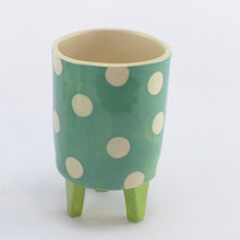 Load image into Gallery viewer, Jade spotty baby planter