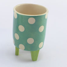 Load image into Gallery viewer, Jade spotty baby planter