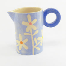 Load image into Gallery viewer, Pale blue daisy baby jug