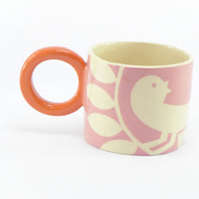 Load image into Gallery viewer, Pink ava bird mug