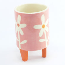 Load image into Gallery viewer, Pink daisy baby planter