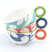 Load image into Gallery viewer, Turquoise tea cup