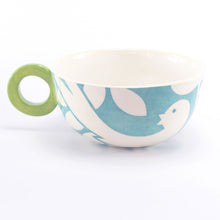 Load image into Gallery viewer, Turquoise tea cup