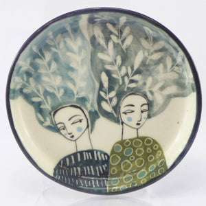 Two ladies small dish