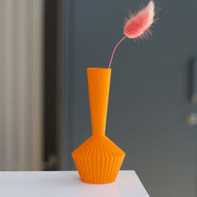 Load image into Gallery viewer, Tangerine mini vase KT31