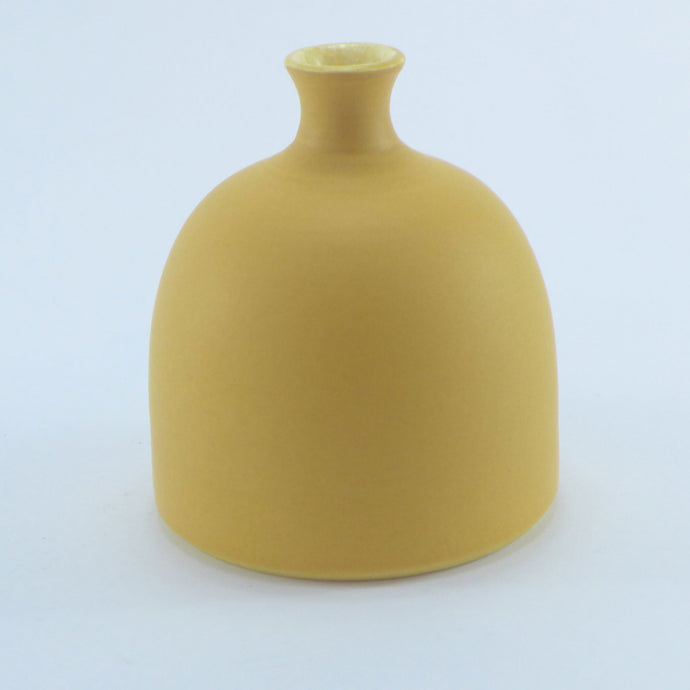 Mustard yellow posy vase LB105