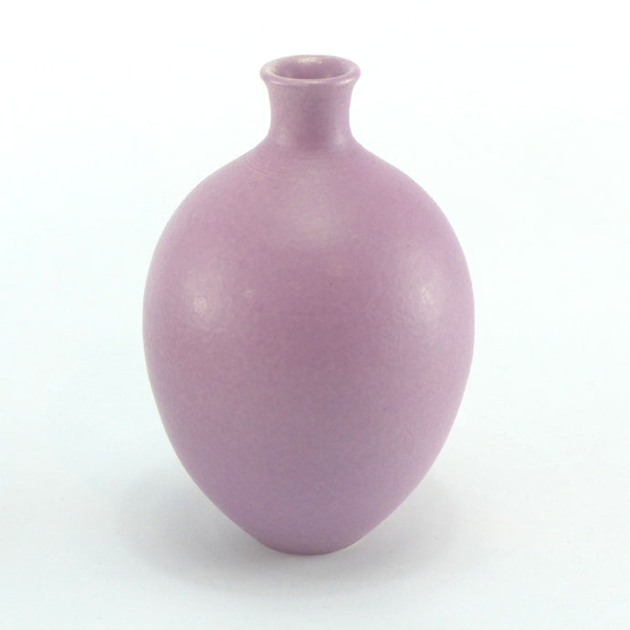 Lilac oval vase LB125