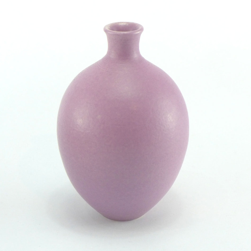 Lilac oval vase LB125