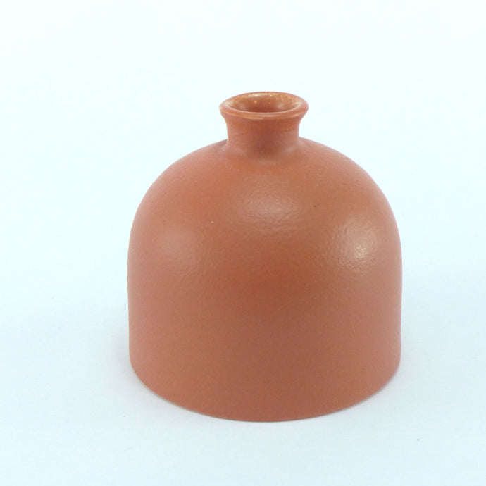 Deep orange posy vase LB135