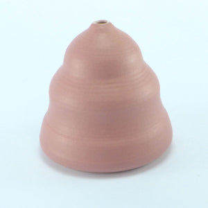 Deep pink seashell vase LB139