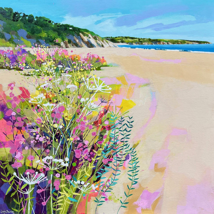 Flowers at Strete Gate Beach