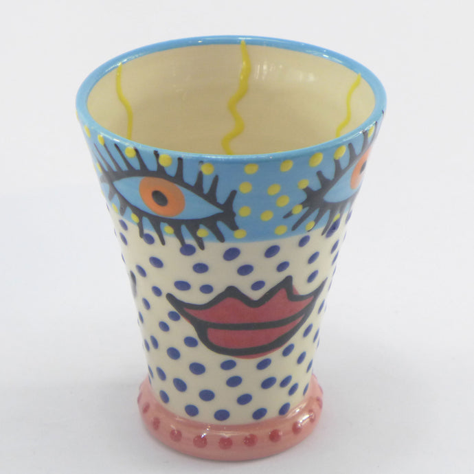 Eyes and lips beaker