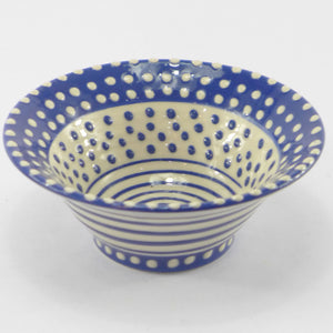 Blue small bowl small spot